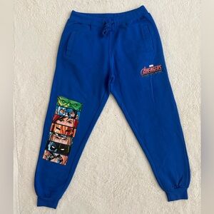 Men’s Civil LA x Marvel Sweatpants, Avengers, Size Large, NEW